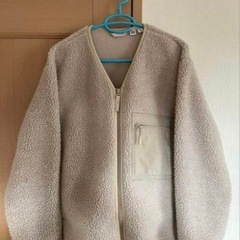 ボアフリースカーディガン (Uniqlo U) メンズＳ　美品の画像
