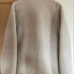 ボアフリースカーディガン (Uniqlo U) メンズＳ　美品の画像