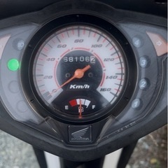 WAVE125X リアボックス付きの画像