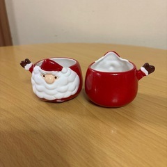 サンタのカップの画像