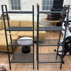 【在庫2点】シェルフ イケア レールベリ 棚 60.5×35.5×147.5cm 各990円 店頭販売 南区花畑の画像