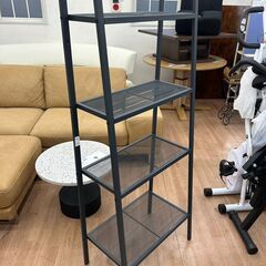 【在庫2点】シェルフ イケア レールベリ 棚 60.5×35.5×147.5cm 各990円 店頭販売 南区花畑の画像