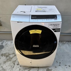 H13 送料設置無料　日立　ドラム式洗濯機　乾燥機能付き　11㌔の画像