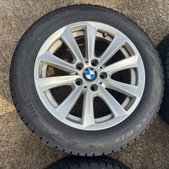 BMW 225/55R17スタッドレスタイヤ アルミ付き4本セット 冬用の画像