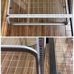 シルバーのみ【昭和・平成レトロ】当時物　ガラステーブルの画像