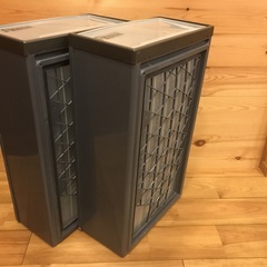 Fits  プラスチック衣装ケース　２個　中古品の画像