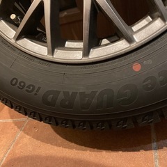 215/65R16 スタッドレスタイヤ深溝　4本セットアルミ付きの画像