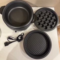 ホットプレート　プレート3枚セットの画像