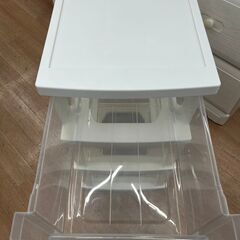 3段プラケース 31×38×59cm 衣類収納 プラケース 店頭販売 南区花畑の画像