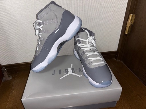 AIR JORDAN 11 RETRO Cool Grey（28cm） 箱付き