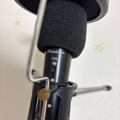 コンデンサーマイク パーテーション付きの画像