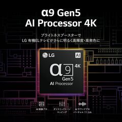 4K有機ELテレビ OLED42C2PJA 新品マジックリモコン付42V型 AIサウンドプロ/Bluetooth対応/BS・CS4Kチューナー内蔵 /YouTube対応 LGテレビの画像