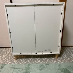 IKEA エーケト脚付　クッギス箱付き　組み立て済みの画像