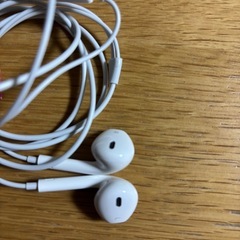 Apple 純正 Lightningケーブルイヤフォン　イヤホンの画像
