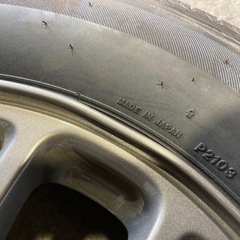 ③背面用スペア用などに スズキ ジムニー純正 JB64 BS 175/80R16 1本 タイヤはほぼ新品の画像