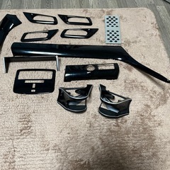 セカンドステージカバーとナビバイザー、カップホルダーのセットの画像