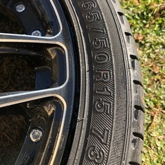 アルミタイヤ４本　15インチ＂LEHRMEISTERの画像