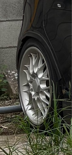 17インチ ゲバルトメッシュ？ 国産 ホイール8j