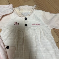 【お取引き決定】
女の子　ロンパースの画像