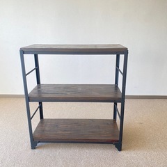 アイアンシェルフ　棚の画像