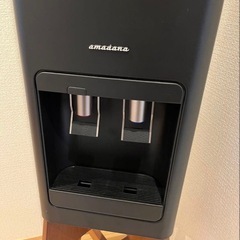 amadana ウォーターサーバー ブラック スタンドタイプの画像