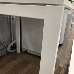 【ジャングルジャングル広陵店】IKEA　ダイニンセット　ホワイト【ジモティー特別価格！！】の画像