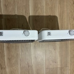 美品　ニトリ　電気ストーブ　2023年製　2台セットの画像