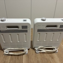 美品　ニトリ　電気ストーブ　2023年製　2台セットの画像