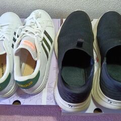 スケッチャーズスリップインズ他、メンズ２足・レディース５足計７足の画像