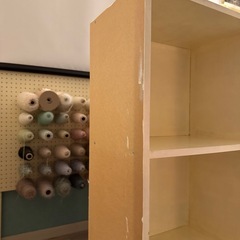 カラーボックス　白の画像