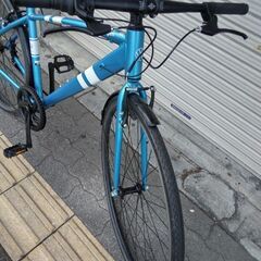 ❮ジャンク品❯Vollkswagen[フォルクスワーゲン]GOLF(ゴルフ)700c クロスバイク アルミ/7speed/ブルーの画像