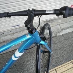 ❮ジャンク品❯Vollkswagen[フォルクスワーゲン]GOLF(ゴルフ)700c クロスバイク アルミ/7speed/ブルーの画像