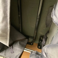 【スーツケース 77cm】黒／まだ使えます／現状渡しの画像