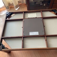 家具調こたつ　中古品の画像