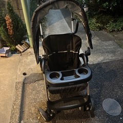 二人乗りベビーカーの画像