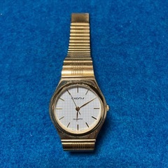 CASAVA QUARTZウォッチ　ゴールドムーブメントクォーツ現状品！早いお取引きの方を優先させて頂きます。の画像