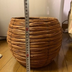 植木鉢　鉢カバー　バスケットの画像