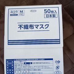 不織布マスク😷　2箱セットの画像