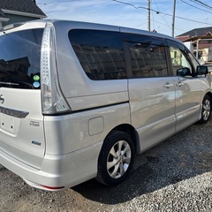 H25年セレナ ハイウェイスター　S-ハイブリッド　8インチナビの画像