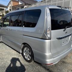 H25年セレナ ハイウェイスター　S-ハイブリッド　8インチナビの画像