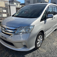 H25年セレナ ハイウェイスター　S-ハイブリッド　8インチナビの画像