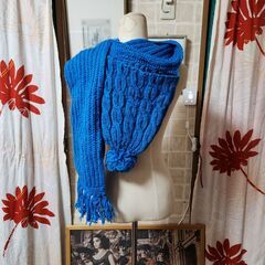 ！Sida(シダ) とびきり愛らしく、有能なロングマフラー＆帽子、いかがでしょうか？の画像