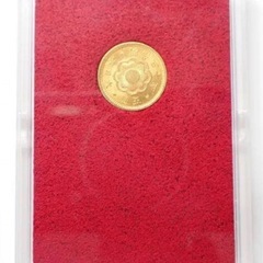 【本物保証】財務省　明治30年　新5円金貨　日本貨幣商協会鑑定品の画像