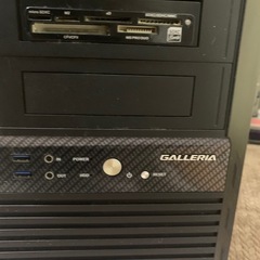 GALLERIAゲーミングパソコン の画像
