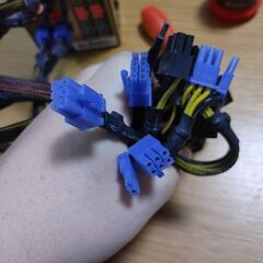 3500円 正常動作品 Huntkey X7 900W PC電源ユニット ATX ケーブル付き 頑丈 ゲーミング 自作PCの画像