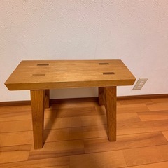 無印　ベンチ　小の画像