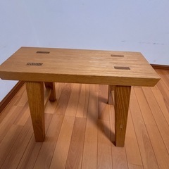 無印　ベンチ　小の画像