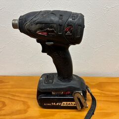【中古】パナソニック　EZ75A1　充電インパクトドライバー　14.4V/18V　バッテリー2個付き　ボタンシール剥げあり【ハンズクラフト熊本けやき通り店】【店頭取引限定】の画像