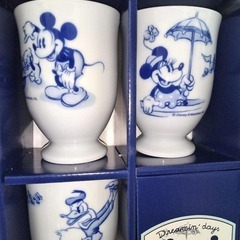 三郷陶器 ディズニーアソートフリーカップ 5個セット サイズ 直径7.7cmの画像