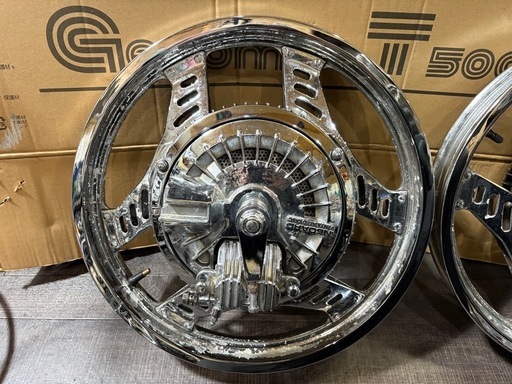 CBX400F ダブルインボード キャリパー スプロケセット